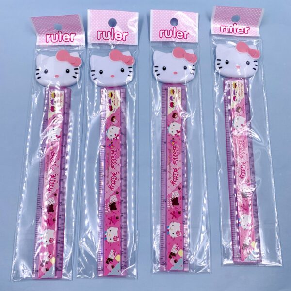 Régua 15cm Hello Kitty - Kit 2 Und