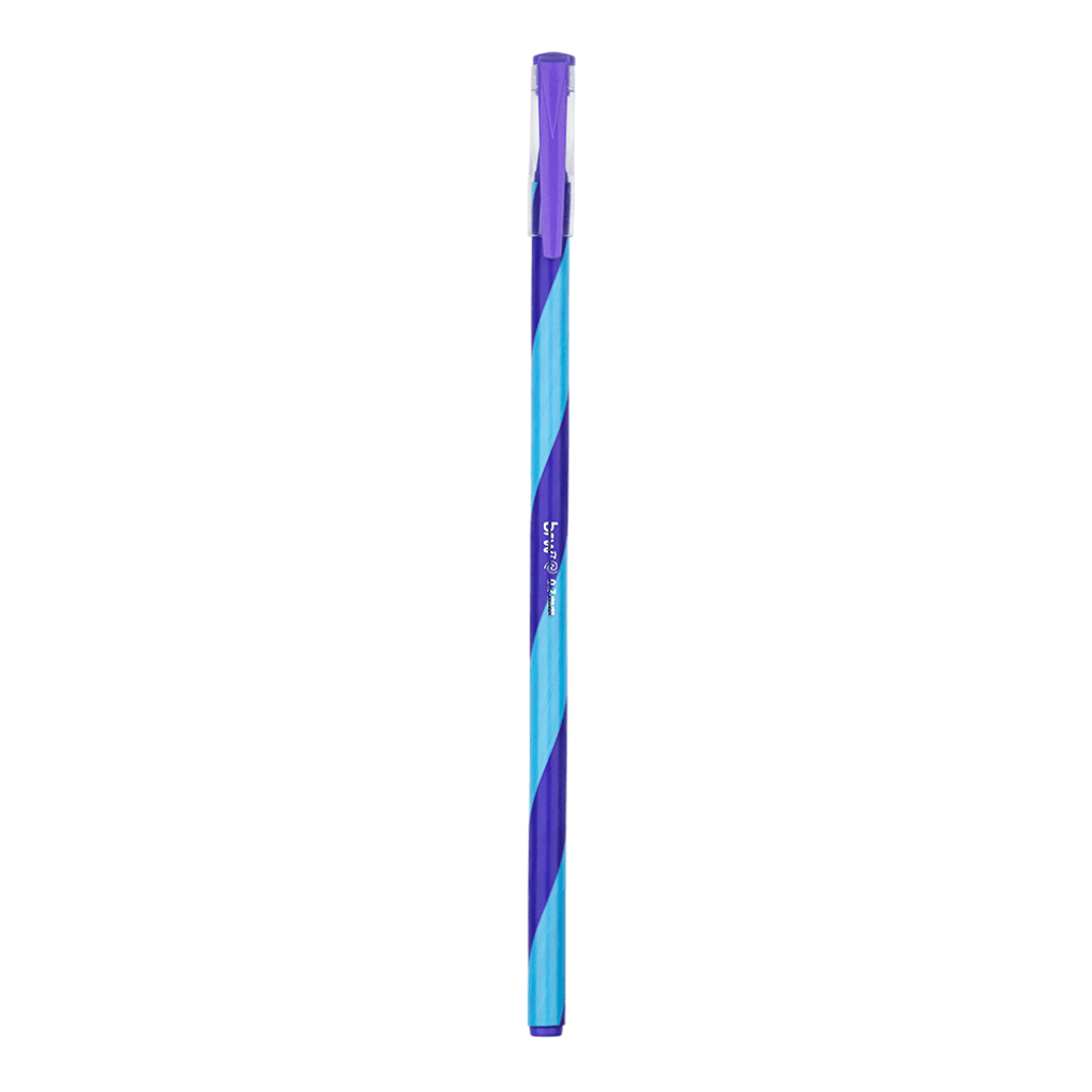 Caneta Esferográfica 0.7 mm Marshmallow - BRW - POTE C/ 24 UND