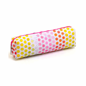Estojo Zíper Bolinhas Color - KIT OFICIAL - UND