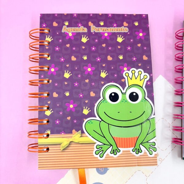 Agenda Permanente 11x15cm Bichinhos Fantasia WINPAPER - UND