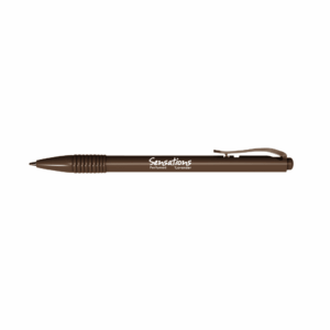 Caneta Esferográfica Clic Perfumada Marrom Chocolate 0.7mm NEWPEN - UND