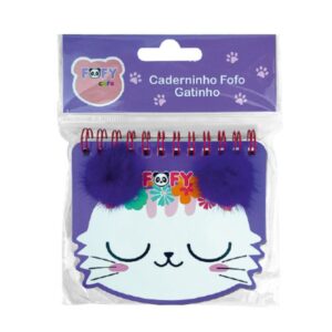 Caderninho Fofo Gatinho - FOFY - UND