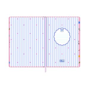 Caderno s/Pauta Costurado Capa Dura Trend Encanto 80 Fls 12,8x20,8cm - TILIBRA - UND