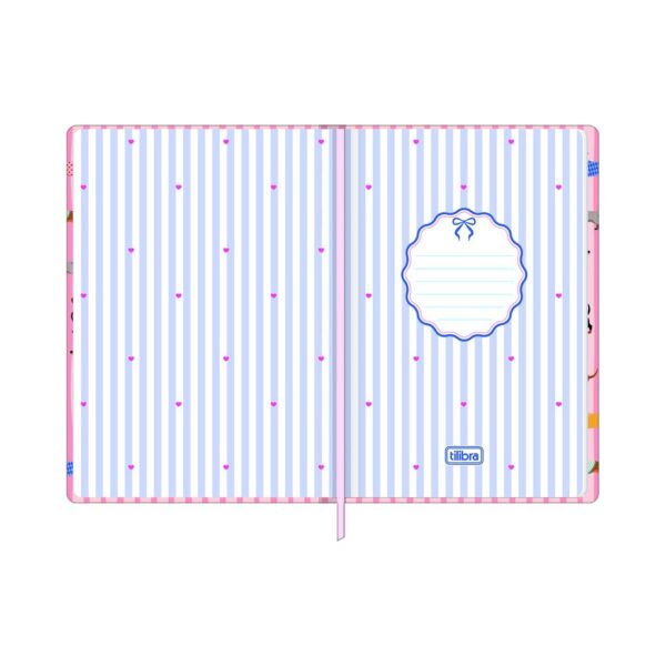 Caderno s/Pauta Costurado Capa Dura Trend Encanto 80 Fls 12,8x20,8cm - TILIBRA - UND