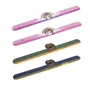Régua 30cm Bracelete Raptos + Magic BRW - Display 12 Und