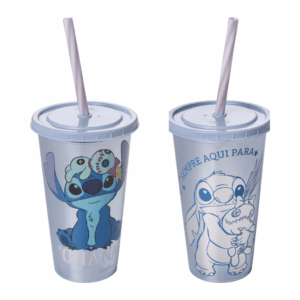 Copo Refri STITCH 500ml  PLASÚTIL - UND