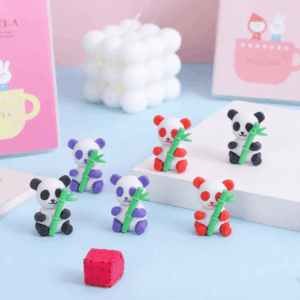 Borracha Fofa Pandinha - PACOTE 6 UND