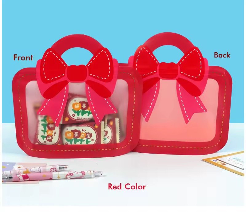 Embalagem ZIP LOCK Bolsa Lacinhos 20x19cm - IMPORTADO - 6 UND ( Cada Unidade sai por R$1,40)