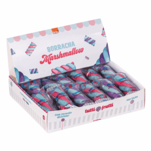 Borracha Marshmallow Tutti Frutti - BRW - CX 24 UND