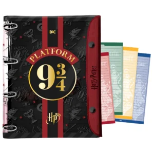Fichário Universitário PVC Cristal 10 Divisórias Harry Potter 192 fls - DAC
