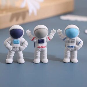 Borracha 3D Colorful Astronauta