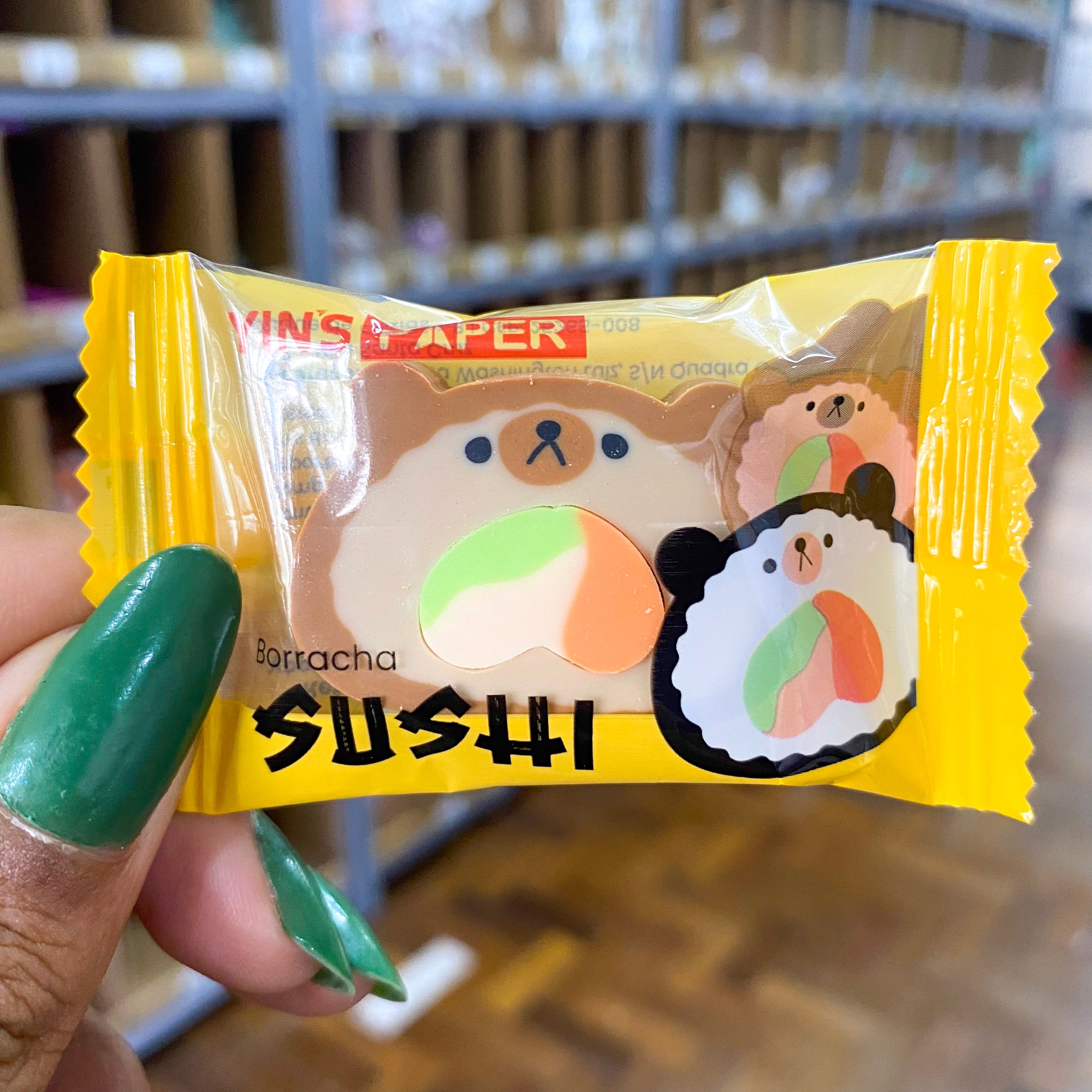 Borracha Sushi Ursinhos - YINS PAPER - CX 48 UND