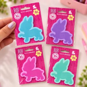 Bloco de Notas Adesivado Silhueta Rebecca Bonbon 50 Fls - SKYPAPER - UND