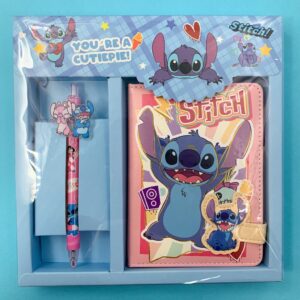 Kit Presenteável Premium Planner Luxo + Caneta STITCH - UND