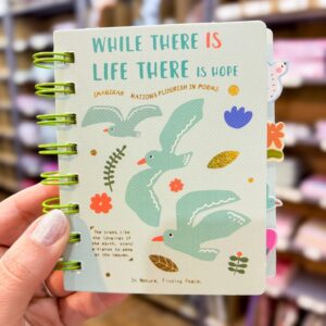 Caderno A7 Spring Designer c/ Divisórias 80 fls 9,7x11,2cm - IMPORTADO - UND