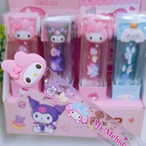 Régua Turma Hello Kitty - Cx 48 Und