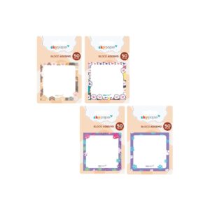 Bloco de Notas Adesivado PETS 50 Fls - SKYPAPER - UND