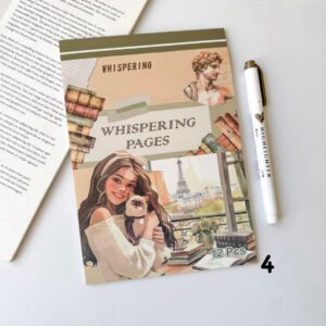 Caderno de Adesivos p/ Scrapbook e Colagens Moment Vibes 12 fls - IMPORTADO - UND