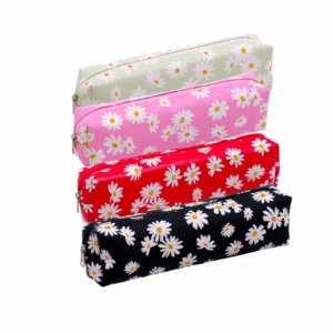 Estojo Zíper Juvenil Flores Daisies - KIT OFICIAL - UND