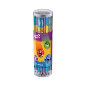 Lápis Hb Redondo Divertidamente TRIS - Kit 12 Und