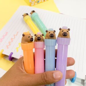 Marca Texto Chanfrado Capivara Relax - CAIXA 36 UND
