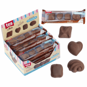 Borracha Chocolate c/ Cheirinho Holic - TRIS - CX 12 UND