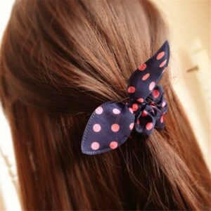 Rabicó Para Cabelo Estampado c/ Lacinho - Kit 24 Und