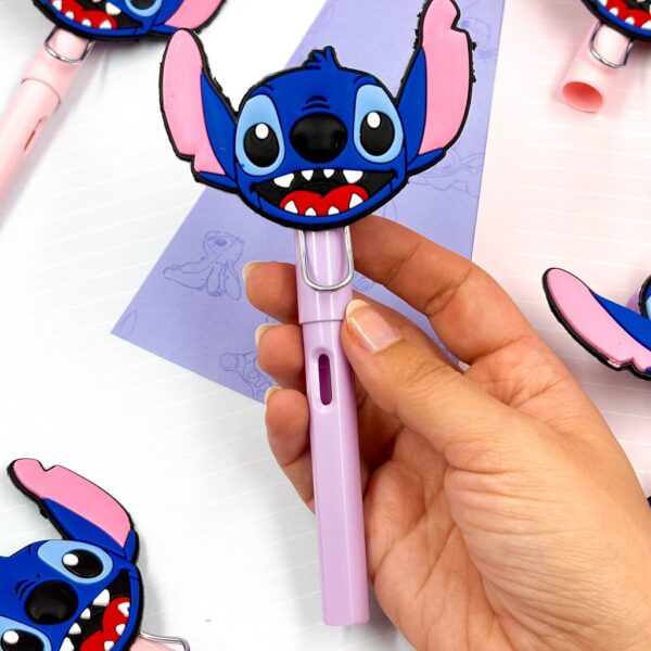 Lápis Infinito Stitch - Cores Pasteis