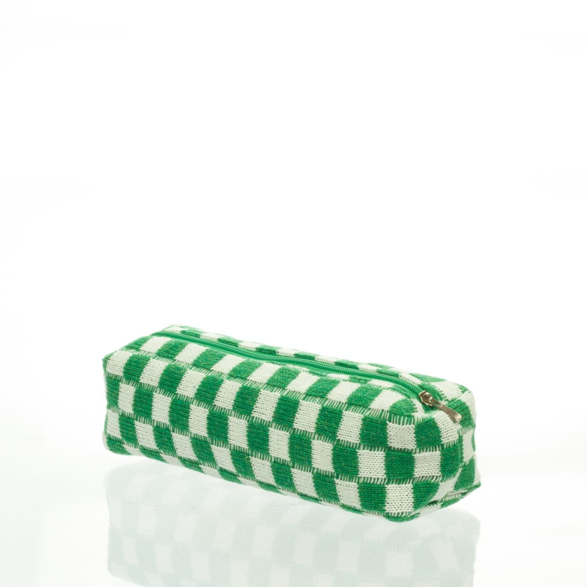 Necessaire Estojo Palito Tricô VERDE 19x5x5cm - FLORIE - UND