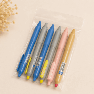 Caneta apagável Gemei Eraser Color  - IMPORTADO - PACOTE 6 UND