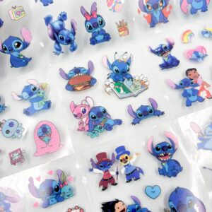 Caixinha Presenteável Adesivo Stitch 100 cartelas
