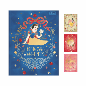 Caderno Colegial Costurado LUXO 80 fls BRANCA DE NEVE - TILIBRA - UND