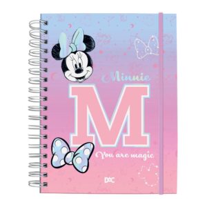 Caderno Smart Mini 10 Matérias Disney Minnie DAC