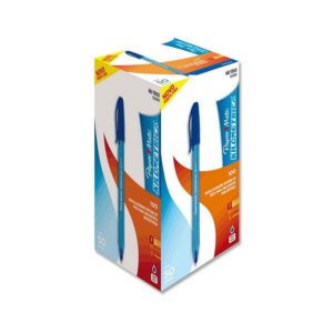 Caneta Kilométrica 100 Ponta Fina 0.7mm AZUL - PAPER MATE - 12 UND