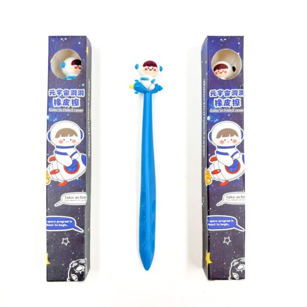 Borracha Stick Foguete Astronauta - Cx 24 Und
