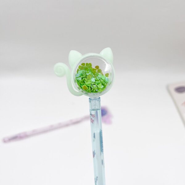 Caneta Fofa Cristal Gatinho Honey - PACOTE 6 UND