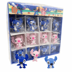 Borracha Fofa STITCH e ANGEL - CX 36 UND