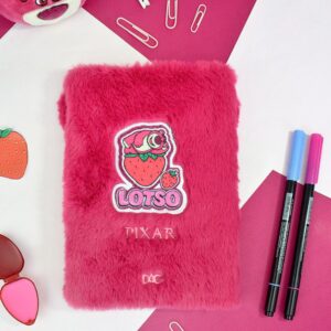 Caderno de Anotações Fluffy Pelúcia Ursinho Lotso - DAC
