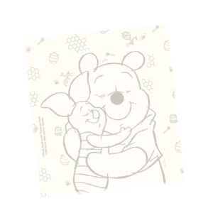 Mini Fichário PVC Cristal Ursinho Pooh 80 fls - DAC