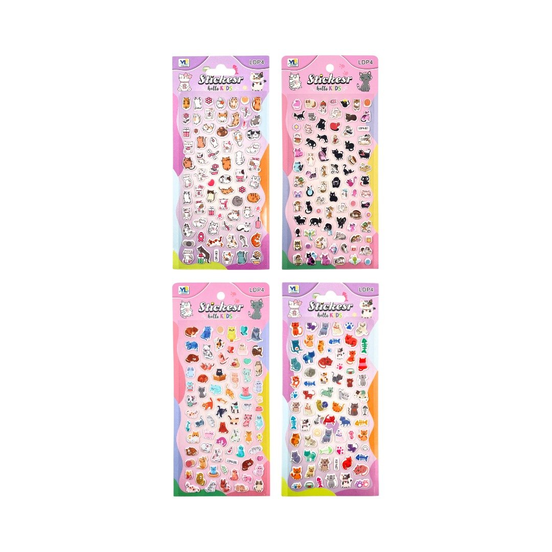 Adesivo Decorativo 3D GATO - UNISO - UND