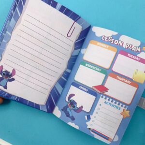 Kit Presenteável Premium Planner Luxo + Caneta STITCH - UND