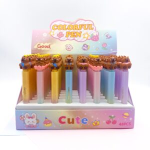 Caneta Gel 0.5mm Capivara Colorful - IMPORTADO - CX 48 UND