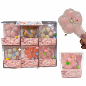 Taba Squishy Flores Caixinha  - IMPORTADO - UND