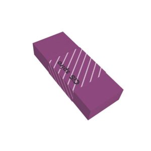 Borracha Quadrada CIS Spiro - KIT 5 UND