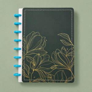 Caderno de Disco FLORESCER A5 80 Fls/8 discos -  15x21,2cm  - IMPORTADO - UND