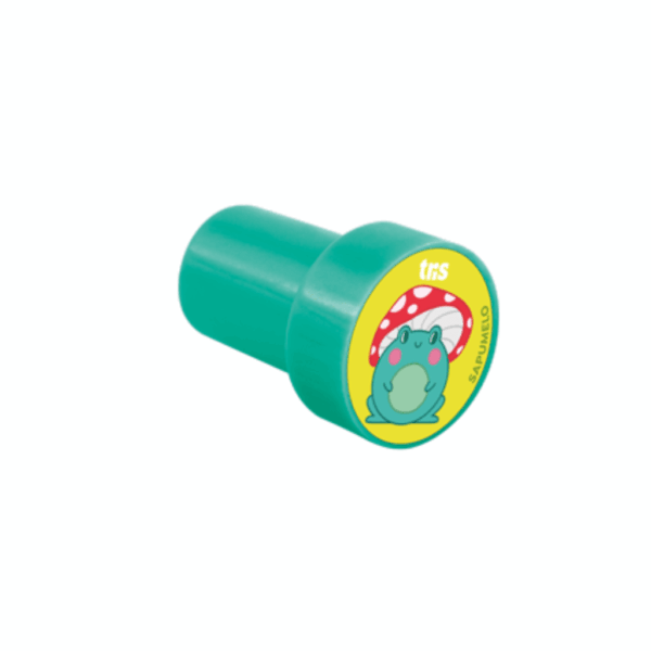 Carimbo Autotintado Animaloucos Comidinhas Tris - Blister 5 Und