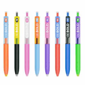 Caneta Esferográfica BE BOLD MAX Gel Retrátil Sortida 0.5mm NEWPEN - BLISTER 8 UND