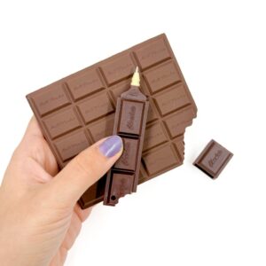 Caneta Esferográfica Barra de Chocolate