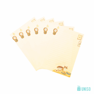 Kit 6 Papéis de Carta + 3 Envelopes Gato - UNISO - UND