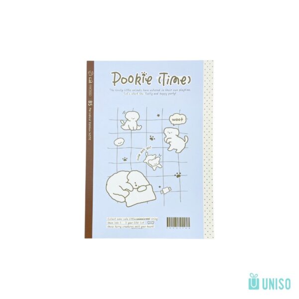Caderno A5 Brochura Pautado Pookie Time 14,5x21cm - UNISO - UND
